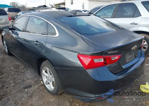 2017 Chevrolet Malibu Ls из США, поврежденный, VIN 1G1ZB5ST0HF163352